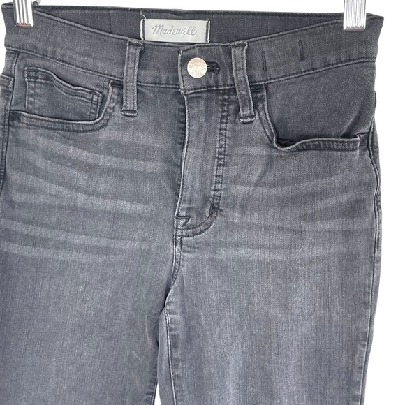 Madewell Gray Road Tripper Skinny Jeans Mid- Rise Stretch size 24 Style # MB385 - Picture 5 of 11